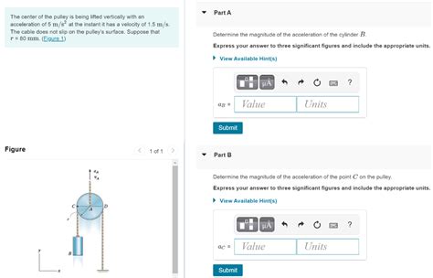Solved Part C Determine the direction of the acceleration | Chegg.com 