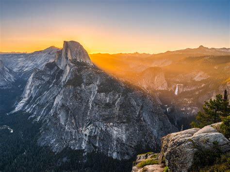 Glacier Point Yosemite Half Dome Sunrise Dawn 45EPIC Elliot McGucken ...