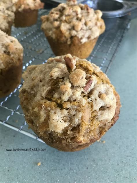 Jumbo Pumpkin Spice Muffins With Streusel Topping