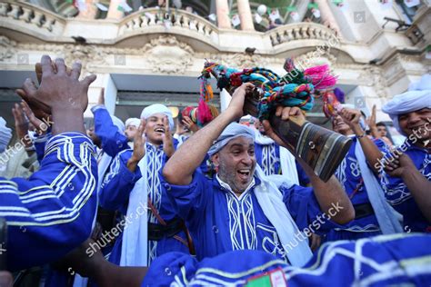 Urban Music Festival Ancient Algerian Desert Editorial Stock Photo
