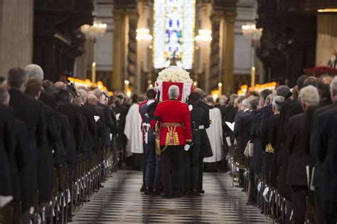 Margaret Thatcher Funeral 100 Best Pictures Mirror Online