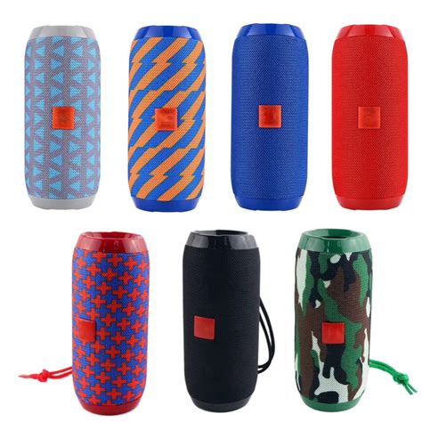 Tg117 Outdoor Bluetooth Speaker Portable Fabric Waterproof Sound Speaker Hifi Bass Stereo 3d