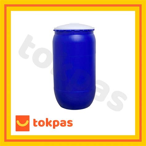 Jual Tong Air Tutup 150 Liter Gentong Besar Drum Tempat Sampah