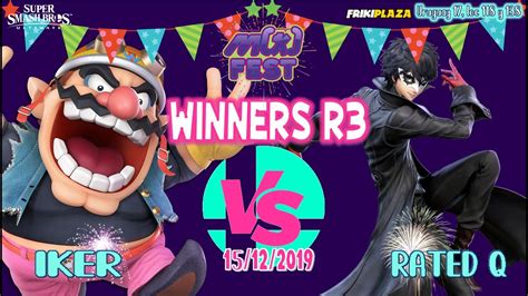 Iker Wario Vs Rated Q Joker Wr Mkfest Youtube