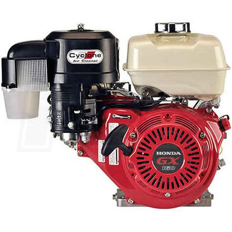 Honda GX160 163cc OHV Horizontal Engine W Cyclone Air Filter Oil