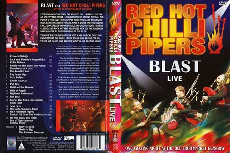 Jaquette DVD de Red Hot Chilli Pipers Blast Live Cinéma Passion