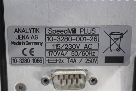 Analytik Jena SpeedMill PLUS Homogenizer LabMakelaar Benelux