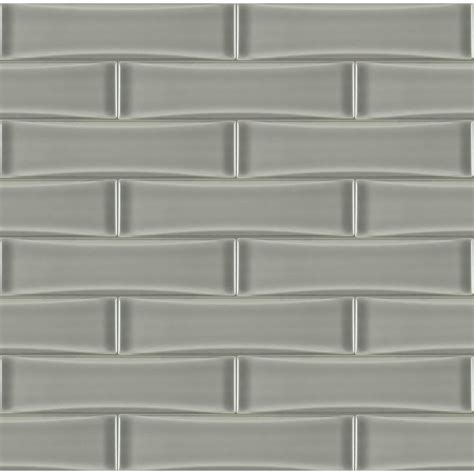 Msi Zellige 25 In X 8 In Glossy Ceramic Gray Wavy Subway Tile 538 Sq Ftcase