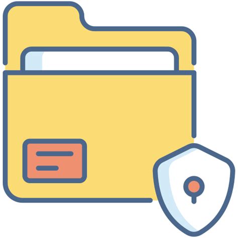 Confidential Generic Outline Color Icon