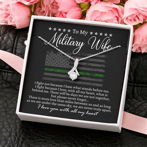 Military Wife Gift Deployment Gift From Husband Military - Etsy