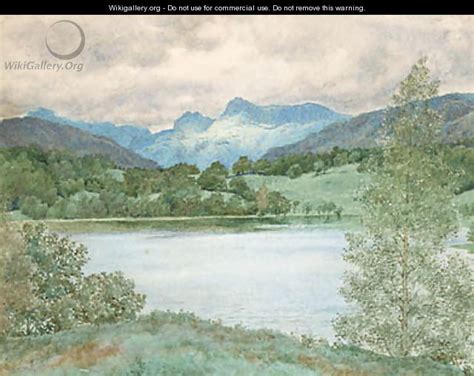 Loughrigg Tarn, Westmorland, Lake District, Cumbria - Henry Holiday ...