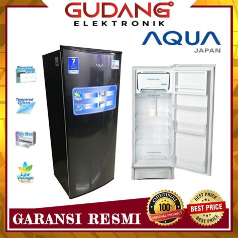 Jual Lemari Es Pintu Aqua Aqr D Garansi Tahun Kulkas Aqua Aqrd