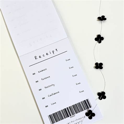 Receipt Memo Pad Handmade 30 Sheets Memo Pad Cute Memo Pad Etsy