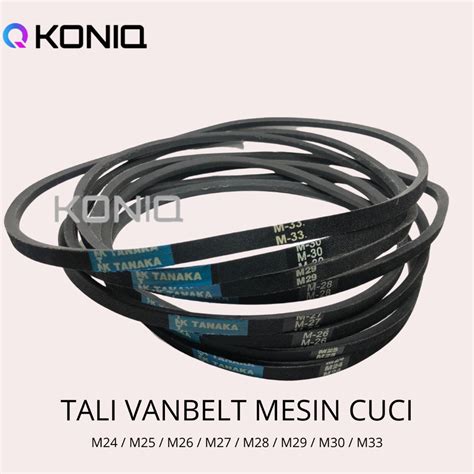 Jual Vanbelt Mesin Cuci Semua Ukuran Tipe M Vanbel V Belt