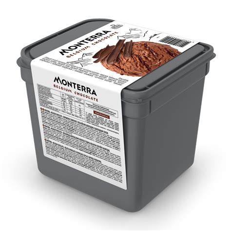 Мороженое Monterra Бельгийский шоколад 2,4л - купить с доставкой на дом ...