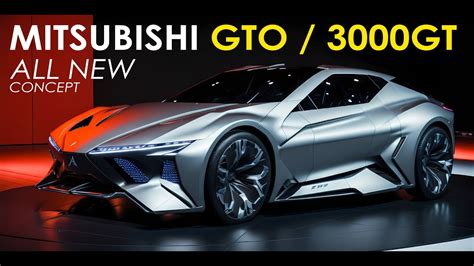 Mitsubishi Gto 3000gt All New Concept Car Ai Design Youtube