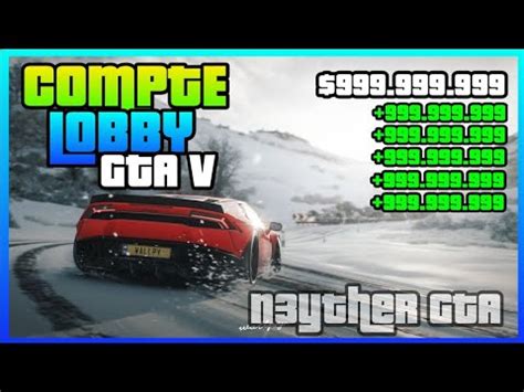 Compte Lobby Gta 5 Ps4 YouTube