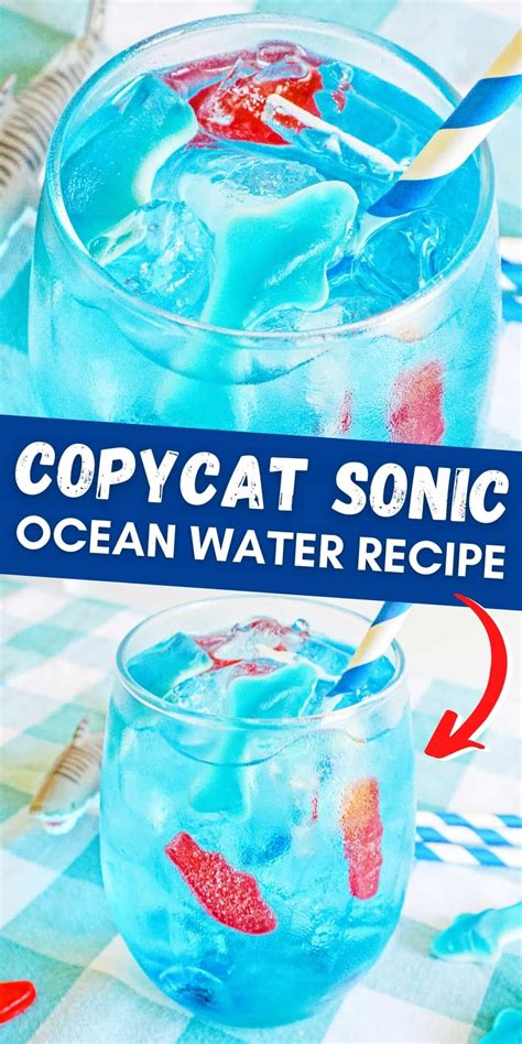 Sonic Ocean Water Easy Copycat Recipe