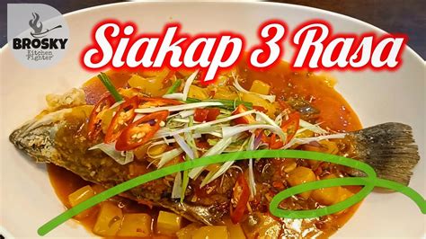 SIAKAP 3 RASA SUPERB Cara Betul Buat Siakap Goreng Tepung Rangup