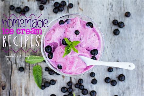 Homemade Ice Cream Recipes