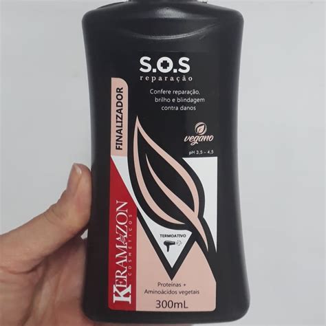 Keramazon Linha Sos Finalizador Review Abillion