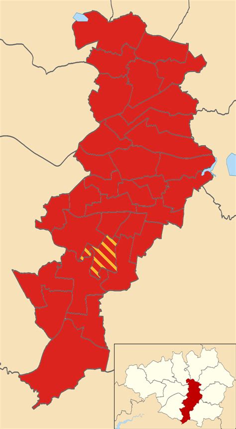 Manchester City Council, UK : r/PoliticalMaps