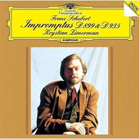 Schubert Impromptus D899 D935 Schubert Zimerman Krystian Amazon