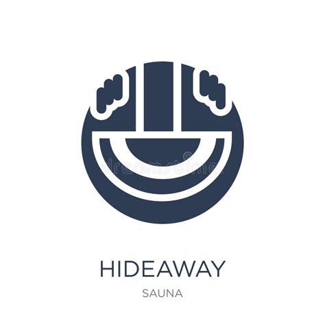 Hideaway Icon Trendy Hideaway Logo Concept On White Background Stock