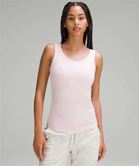 Lululemon Hold Tight Scoop Neck Tank Top Flush Pink Lulu Fanatics