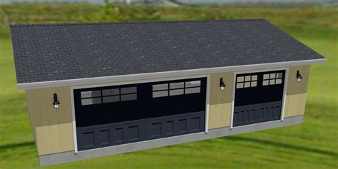 36 X 24 Garage Plans — Ward Engineering Llc