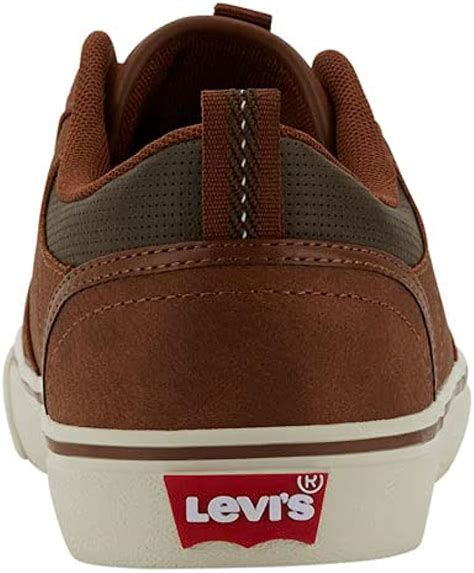 Levi S Mens Alpine Tumbled Wx Scarpe Da Ginnastica Casual Beige Marrone Chiaro Marrone 40