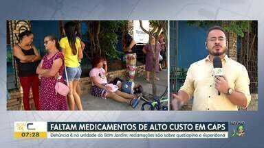 Bom Dia Ceará Pacientes denunciam falta de medicamentos em CAPs de