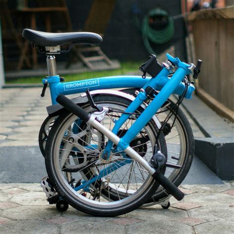 Jual Sepeda Lipat Brompton S2l 2017 Lagoon Blue Di Lapak Ngajimin Ngajimin