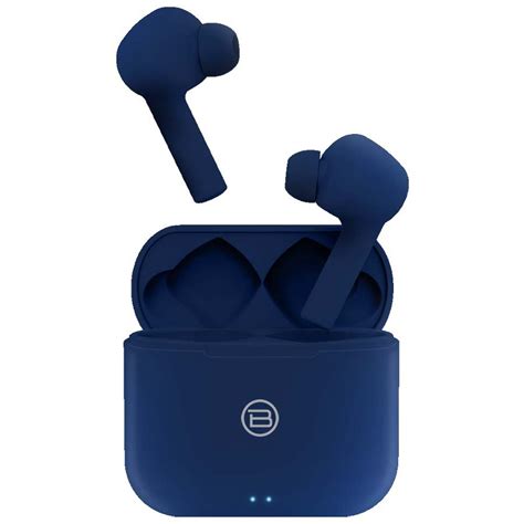 Biconic Focus True Wireless Earbuds With Charging Case Navy Shop Headphones At H E B