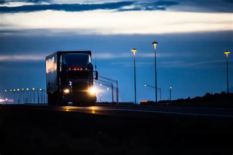 Semi Truck Night Stock Photos, Pictures & Royalty-Free Images - iStock