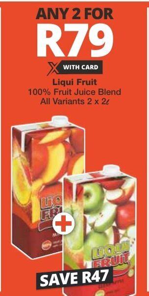 Liqui Fruit Fruit Juice Blend All Variants X L Offer At Checkers