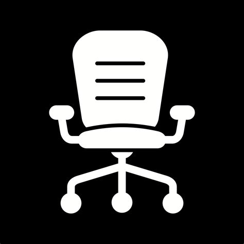 Office Chair Vector Icon 19892237 Vector Art at Vecteezy