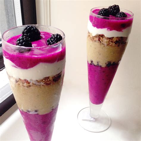 Mango Pitaya Sunflower Butter Parfait Breakfast Criminals