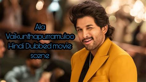 Allu Arjun Best Fight Scene Ala Vaikunthapurramuloo Hindi Dubbed Movie