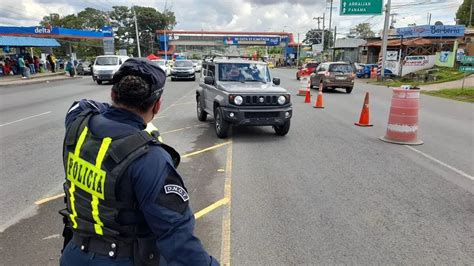 Inversión de carriles para este viernes 9 de febrero por la DNOT