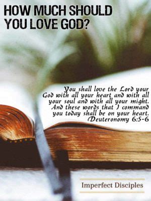 How Much Should You Love God Deuteronomy 6 5 6 Scripture Memory Song