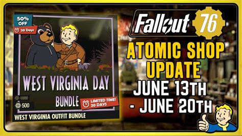 Fallout Atomic Shop Update June Th Youtube