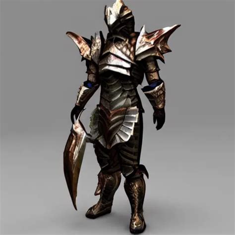 Epic Dragon Armor 3d Modeling Reference Very Detailed Stable