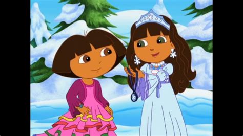 Dora The Explorer Clip Dora Saves The Snow Princess Snow Medals Youtube