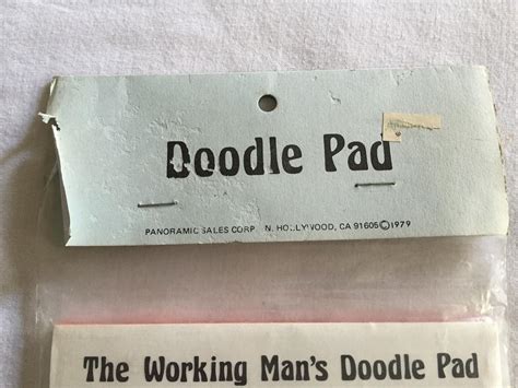 Vintage Nude Pin Up Girl Model Doodle Pad Panoramic Sales Corp Unopened