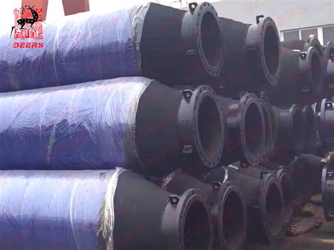 Pcs Discharge Rubber Hoses Were Delivered Successfully