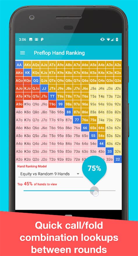 Preflop+ Poker GTO Nash Charts APK for Android - Download
