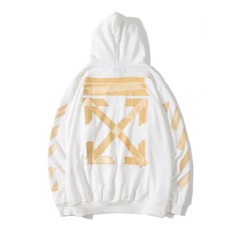 Cheap Off White Hoodies Long Sleeved For Men 803736 Replica Wholesale