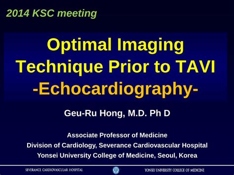 Pdf Optimal Imaging Technique Prior To Tavi Echocardiography Pdf