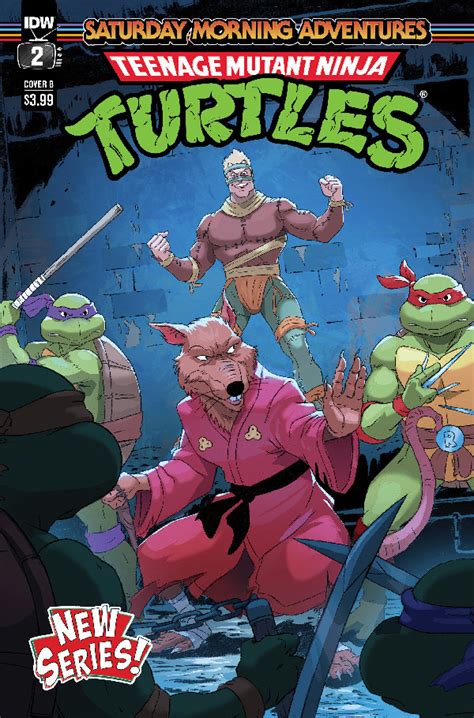 Ecomics Teenage Mutant Ninja Turtles Saturday Morning Adventures